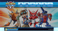 Desktop Screenshot of digimonfusion.com